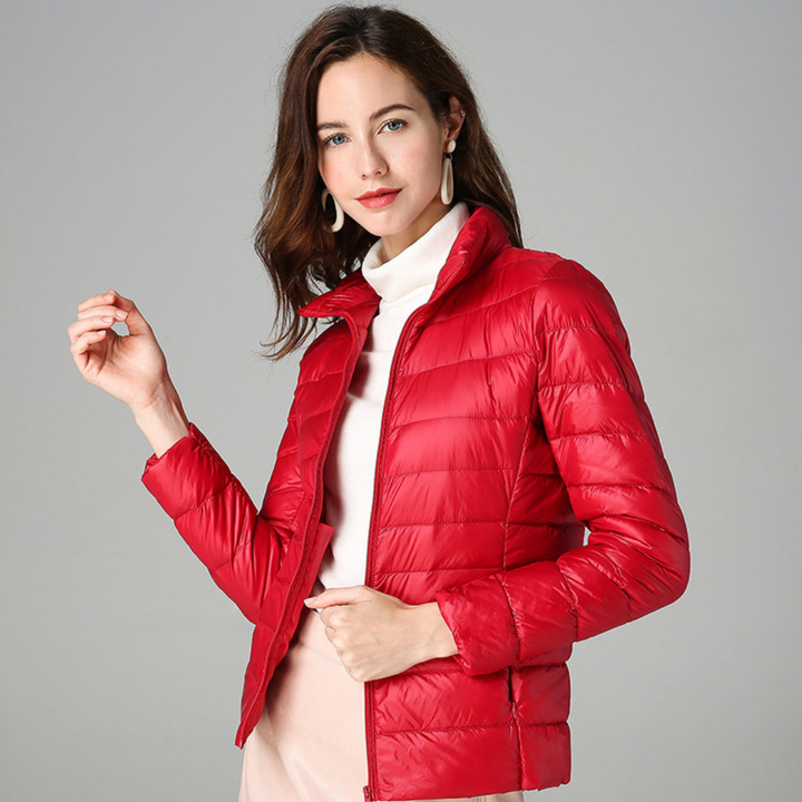 Sophie™ - Jacket made of soft cotton down material