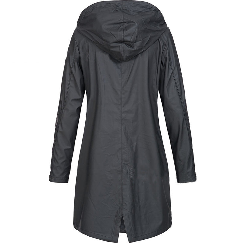 Marie™ - Waterproof Nylon Coat with Hood