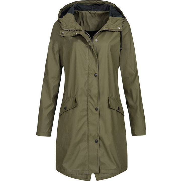 Marie™ - Waterproof Nylon Coat with Hood