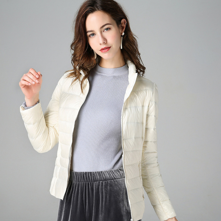 Sophie™ - Jacket made of soft cotton down material