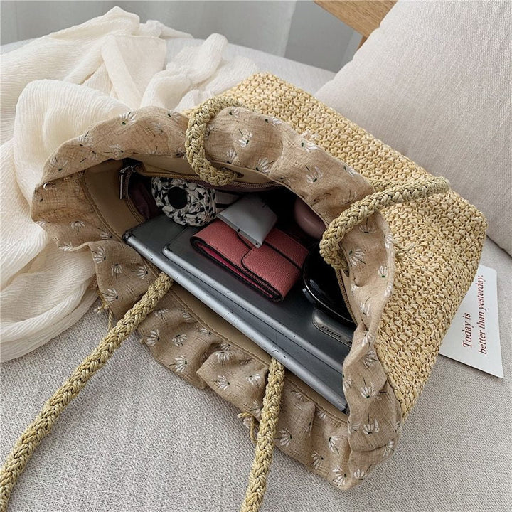 Louisa - Sac fourre-tout tissé à la main stylé pour femmes