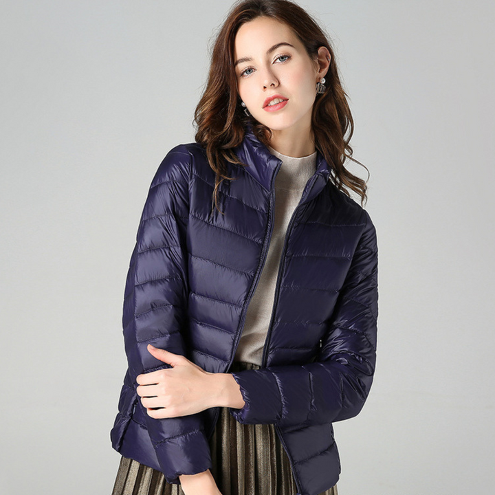Sophie™ - Jacket made of soft cotton down material