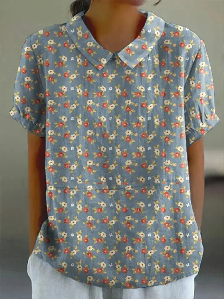 Mia™ - Blouse fleurie chic