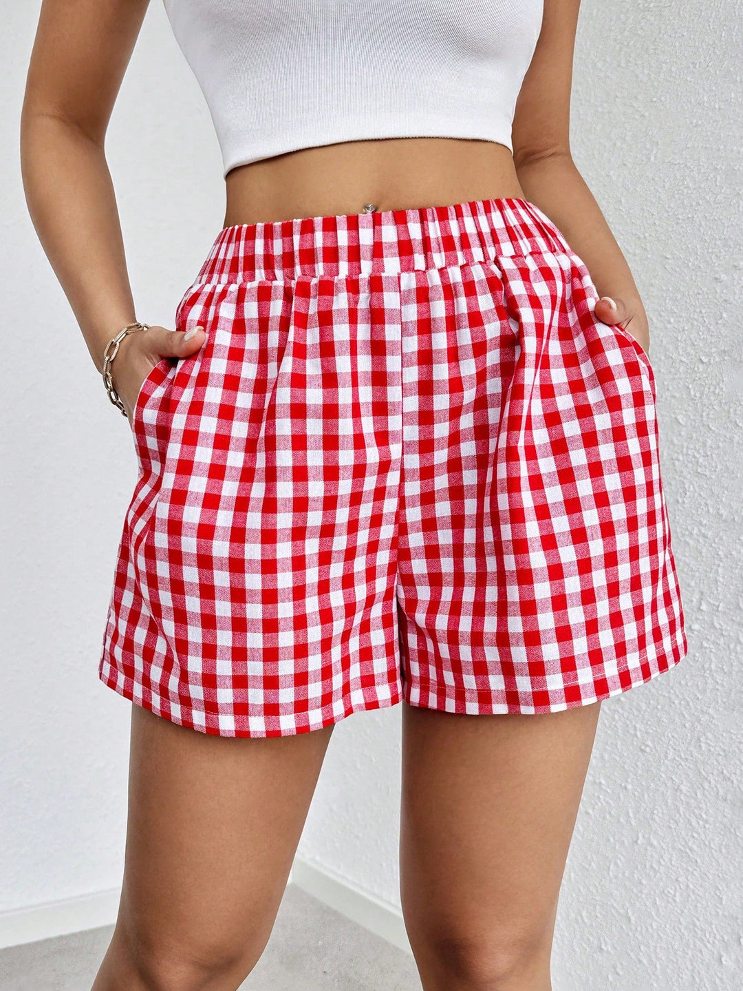 Blythe - Fashionable striped casual summer shorts for women