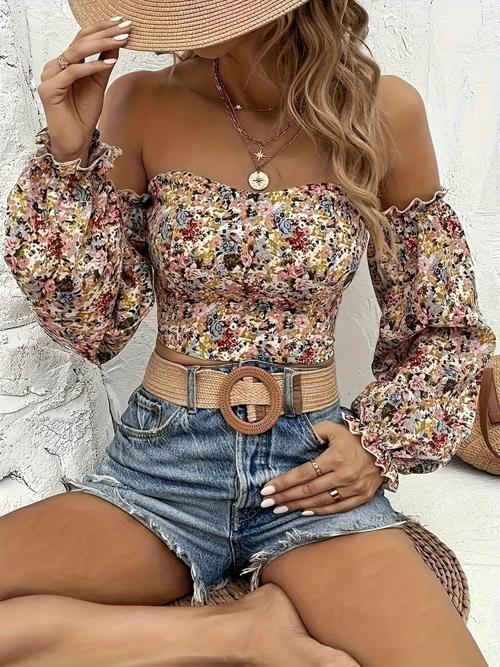Corinne - Beautiful Colorful Blouse for Women