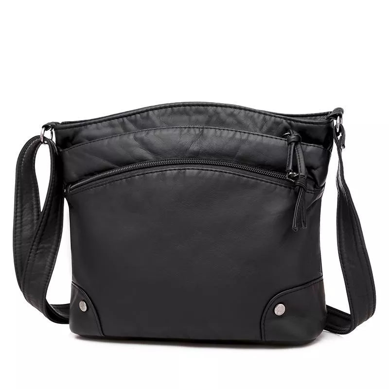 Lina™ - Premium-Leder Schultertasche
