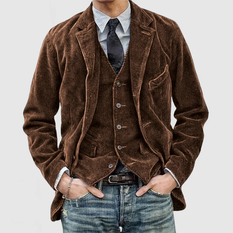 Bernard™ - Premium Lederjacke und Weste