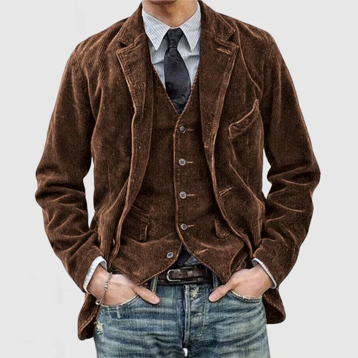 Bernard™ - Premium Lederjacke und Weste