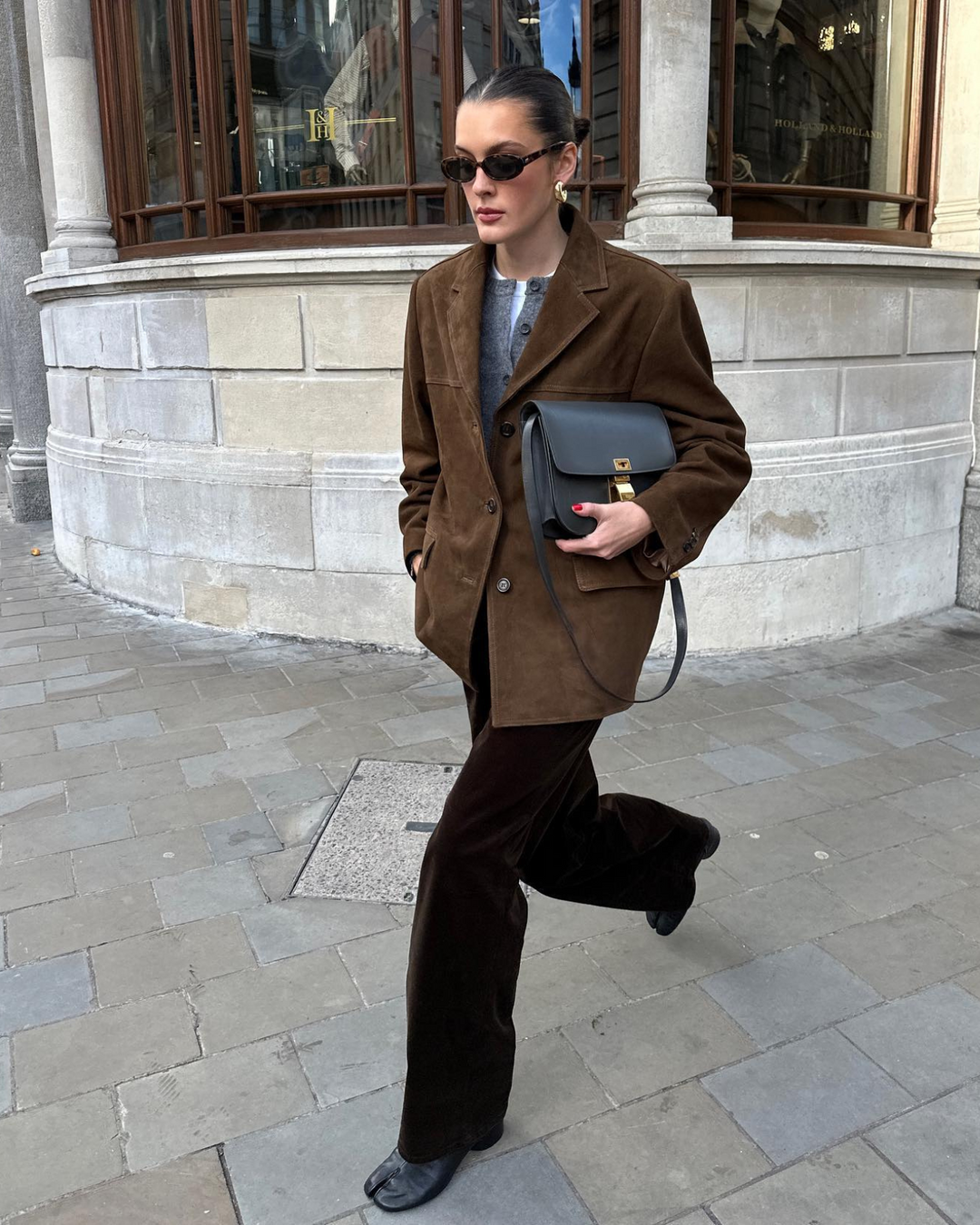 Anna™ - Blazer élégant en daim