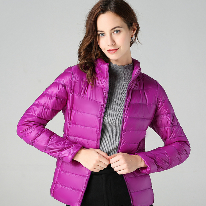 Sophie™ - Jacket made of soft cotton down material