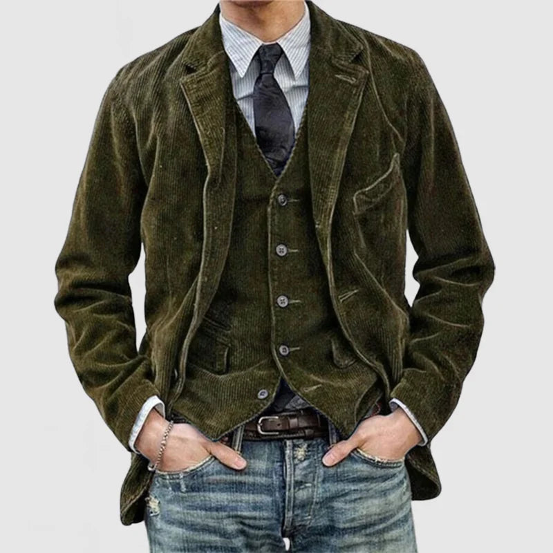 Bernard™ - Premium Lederjacke und Weste