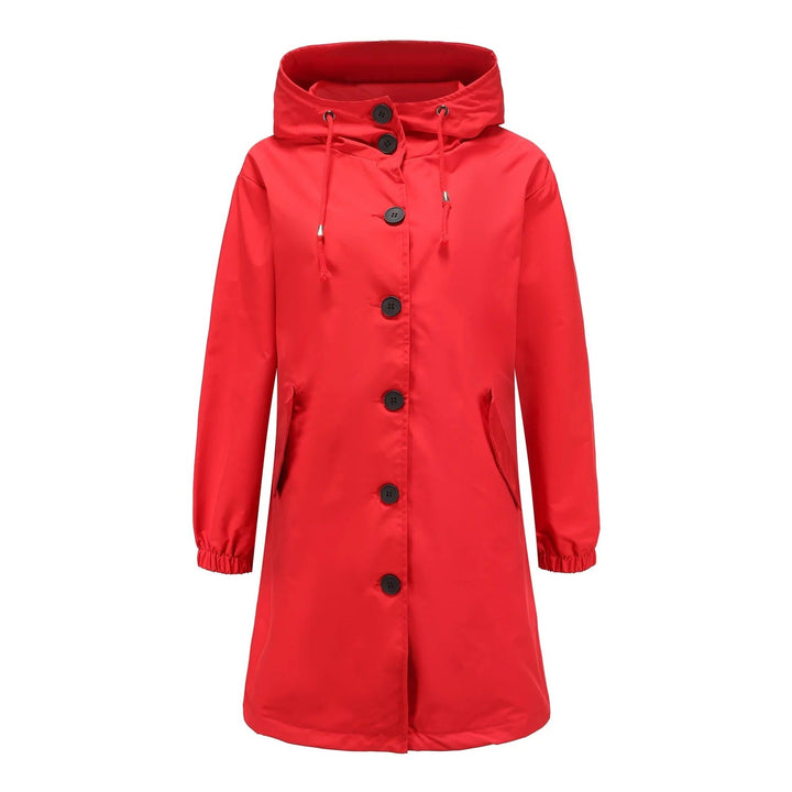 Flieder - Stylish Women's Windbreaker with Waterproof Hood
