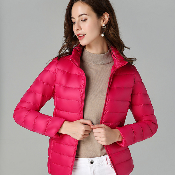 Sophie™ - Jacket made of soft cotton down material