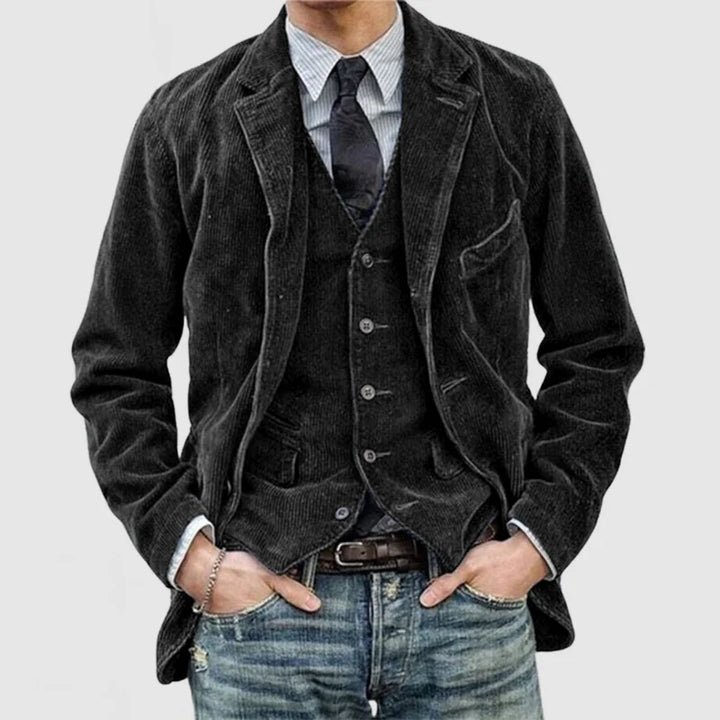 Bernard™ - Premium Lederjacke und Weste