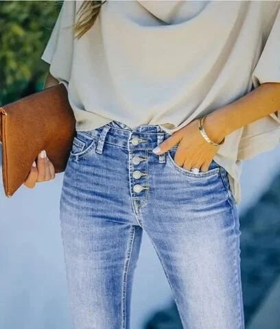 Hadassah - Jean stretch stylé pour femmes pour un confort ultime