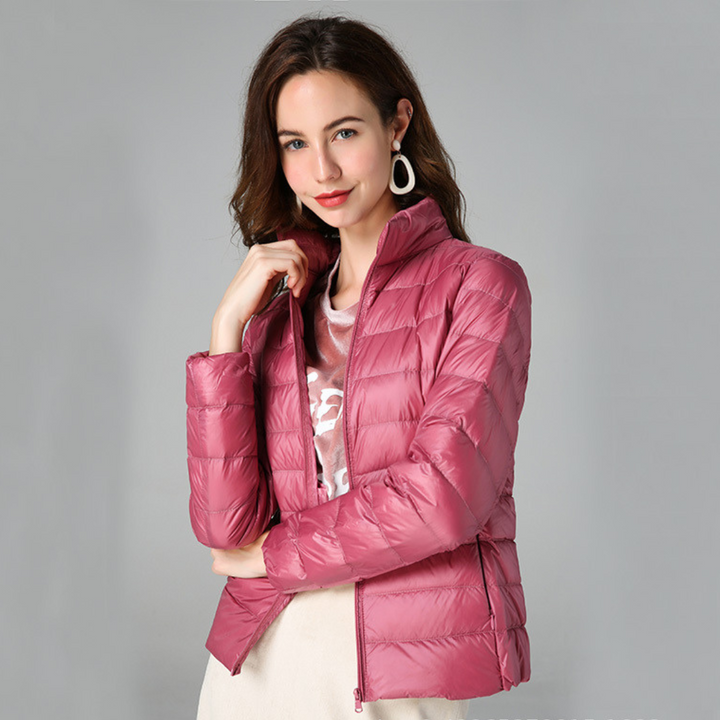 Sophie™ - Jacket made of soft cotton down material