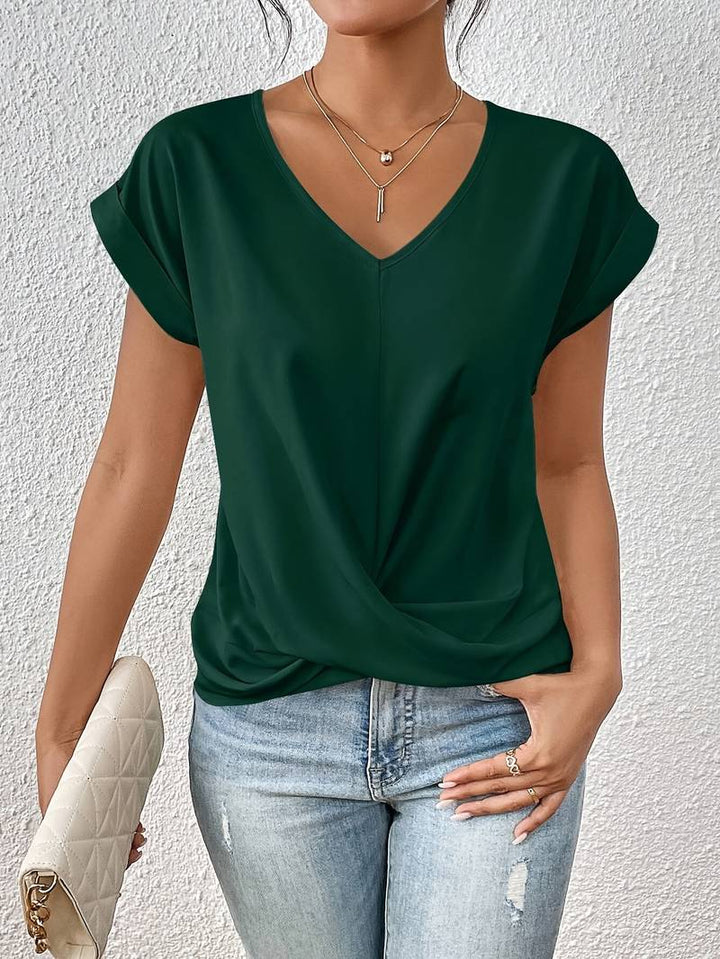 Lia™ - T-shirt stylé à manches courtes