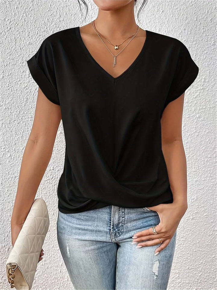 Lia™ - T-shirt stylé à manches courtes