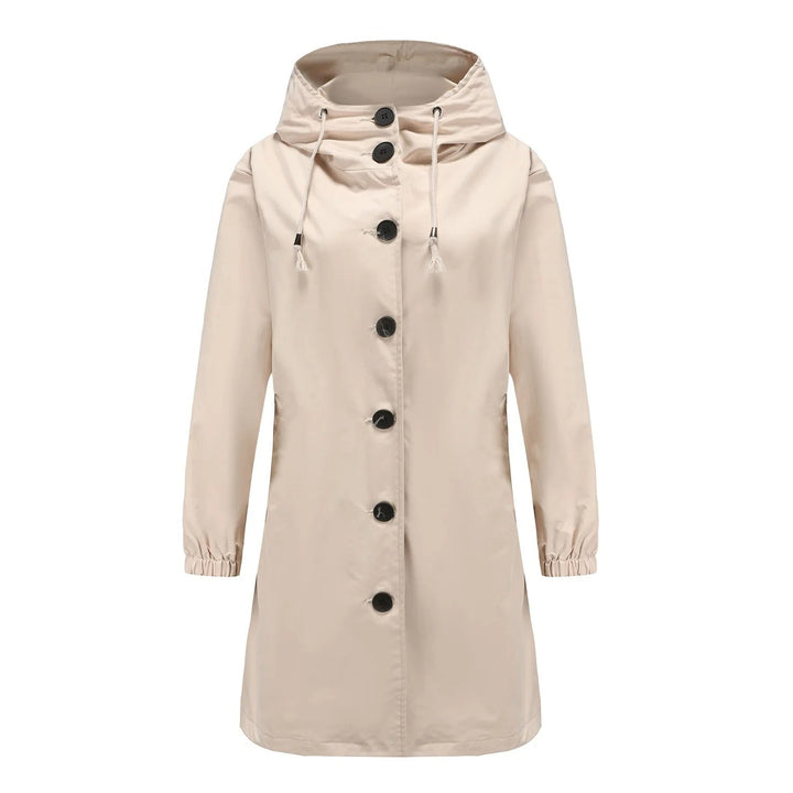 Flieder - Stylish Women's Windbreaker with Waterproof Hood