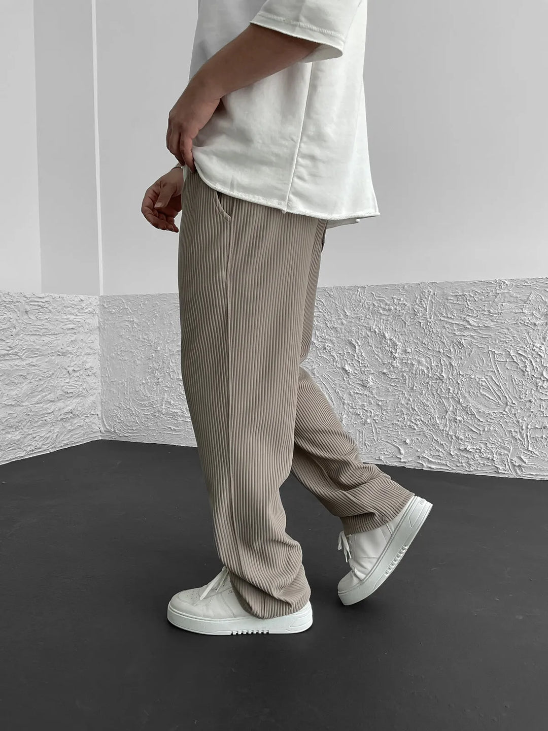 François™ - Pantalons en spandex côtelé confortables