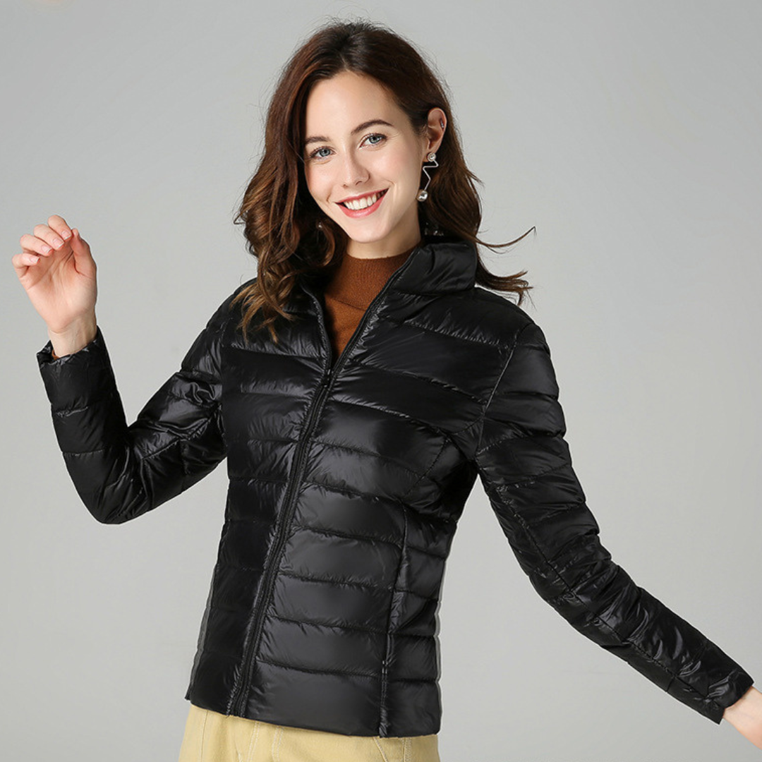 Sophie™ - Jacket made of soft cotton down material