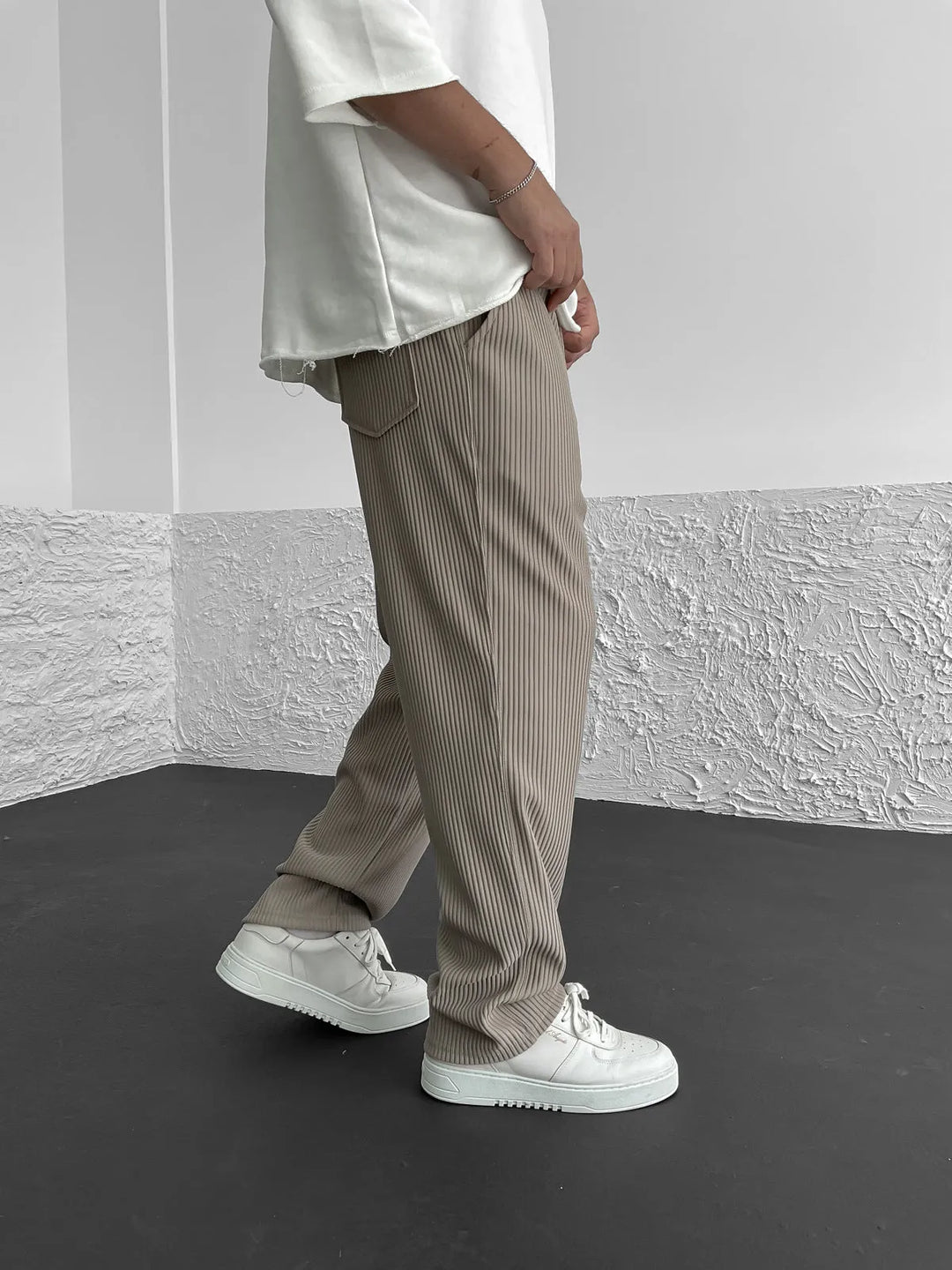 François™ - Pantalons en spandex côtelé confortables