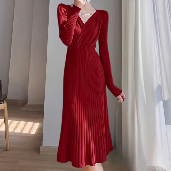 ARWENA - Robe en maille élégante pour femmes