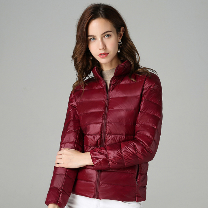 Sophie™ - Jacket made of soft cotton down material