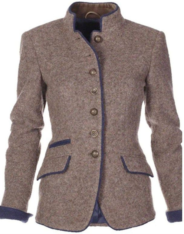 Cardigan chic à manches longues uni pour femmes soucieuses de la mode