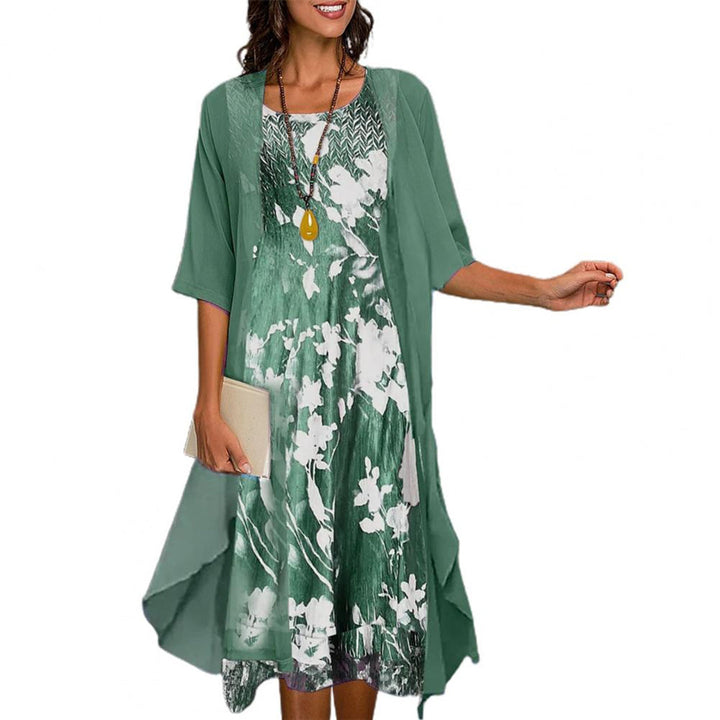 ANDREA - Robe d'été tendance et extensible pour confort et style