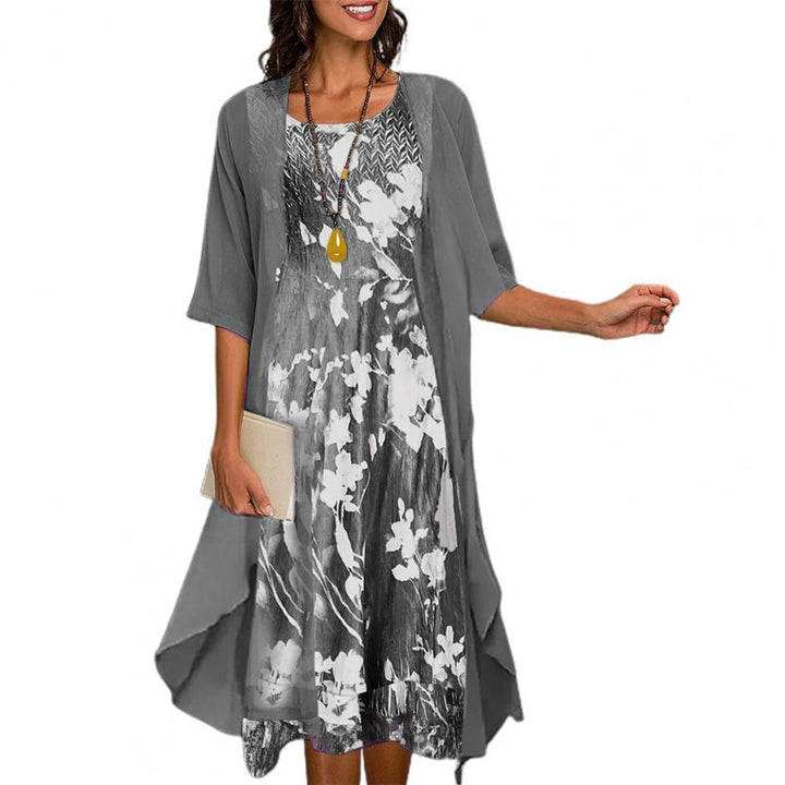 ANDREA - Robe d'été tendance et extensible pour confort et style