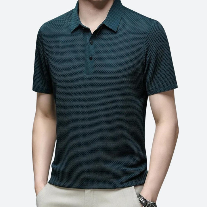 Polo de luxe structuré élégant pour hommes - Anton
