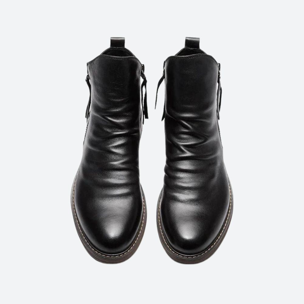 Modern Men's Boots with Zipper - Austin for a Stylish Look