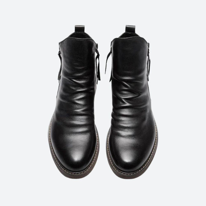 Modern Men's Boots with Zipper - Austin for a Stylish Look