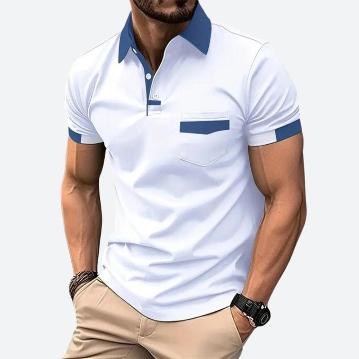 Polo élégant à manches courtes - Belirick