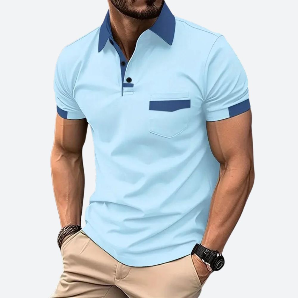 Polo élégant à manches courtes - Belirick