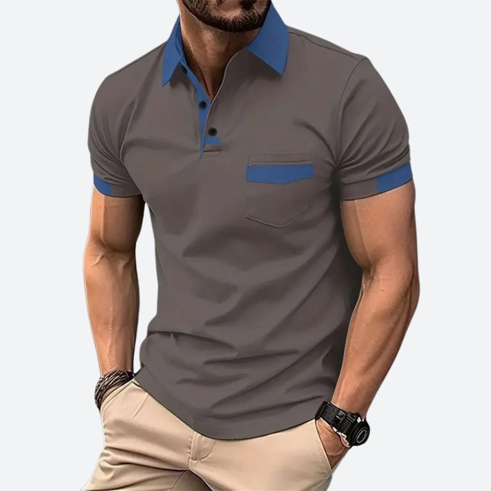 Polo élégant à manches courtes - Belirick