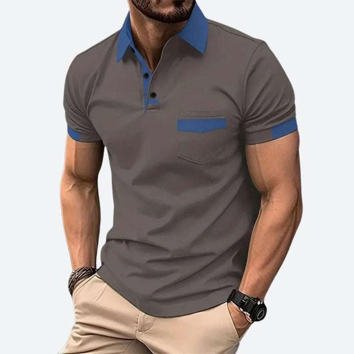 Polo élégant à manches courtes - Belirick