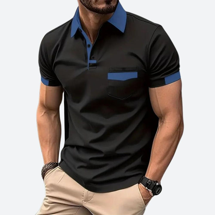 Polo élégant à manches courtes - Belirick