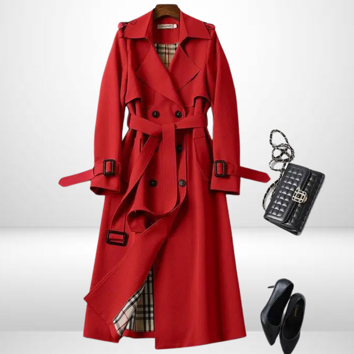 Leni™ - Trench-coat en coton premium