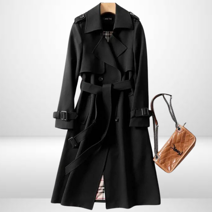 Leni™ - Trench-coat en coton premium