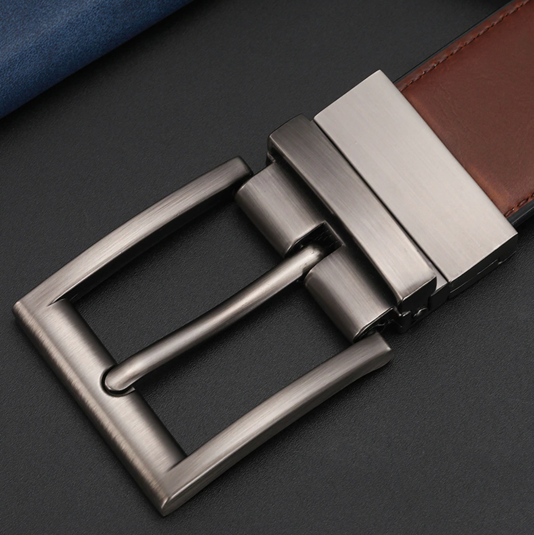 Ceinture en cuir classique et stylée pour hommes - Édition James