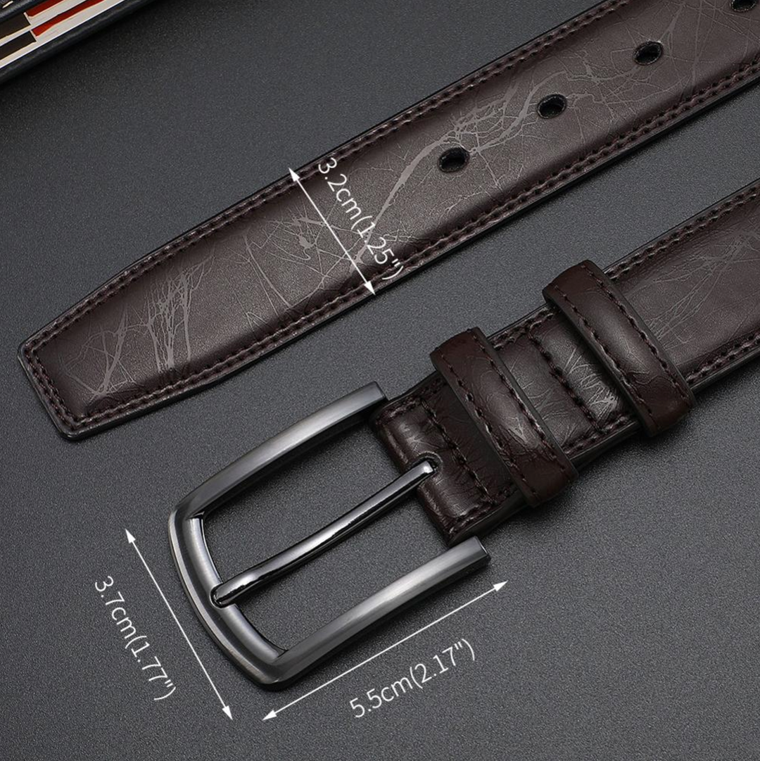 Stylish Ethan men's leather belt