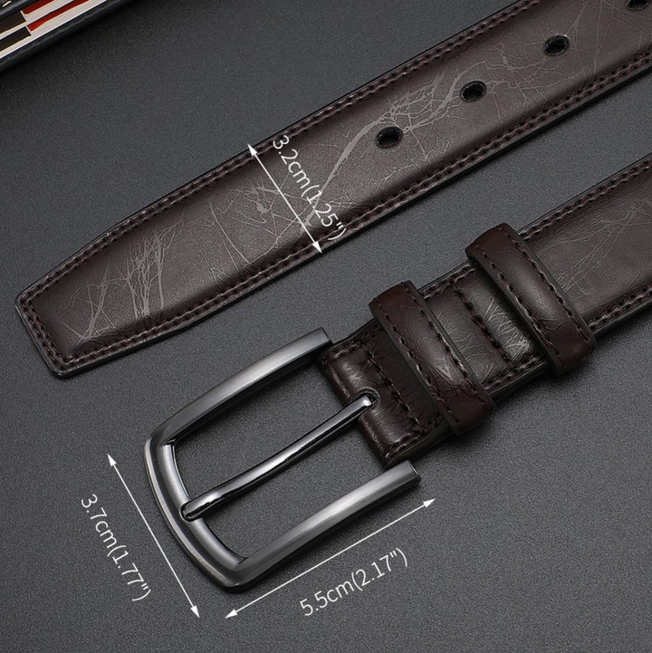 Stylish Ethan men's leather belt