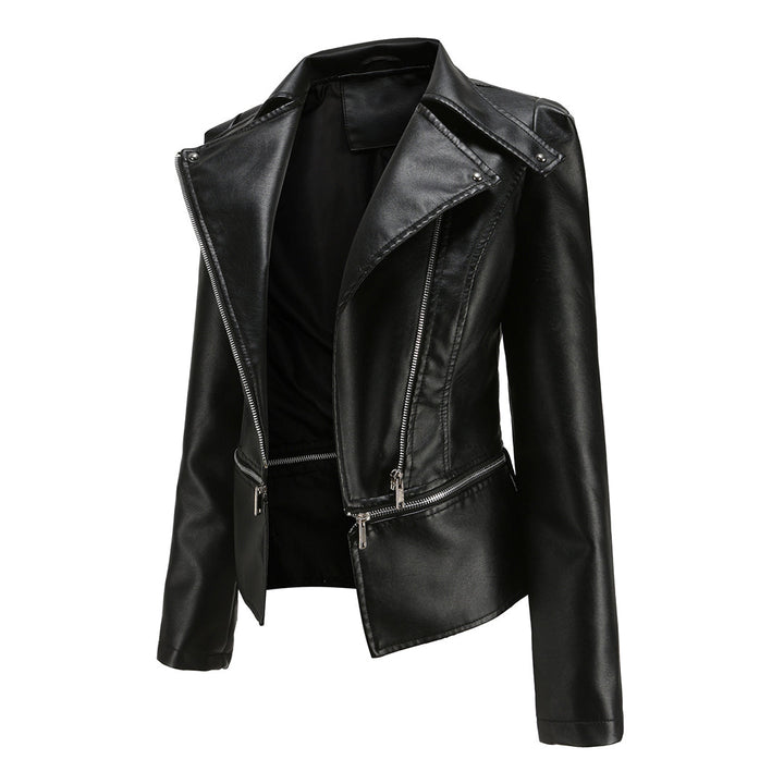 Chic Leather Jacket by ALOJZIJA