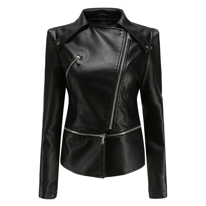 Chic Leather Jacket by ALOJZIJA