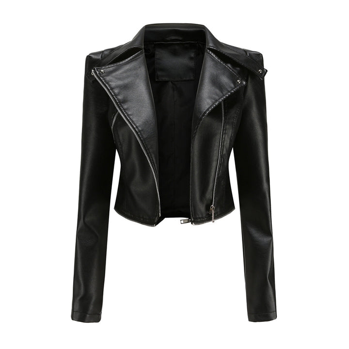 Chic Leather Jacket by ALOJZIJA