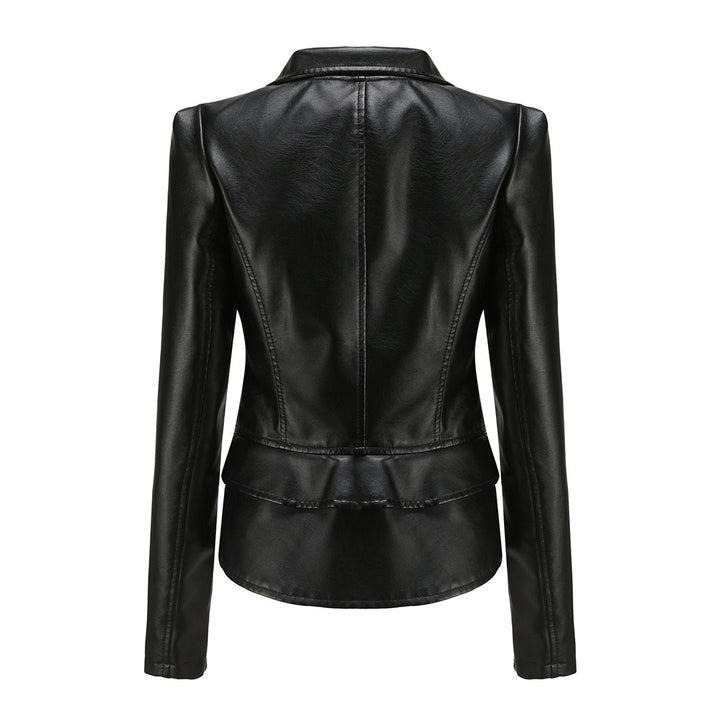Chic Leather Jacket by ALOJZIJA