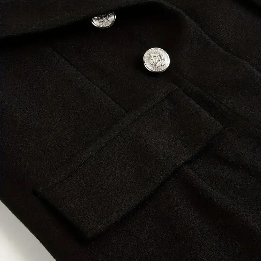 Blazer casual élégant pour femme avec boutons devant - ARJA