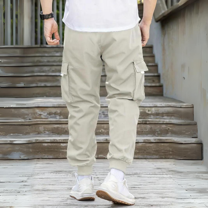 ATHANASIOS - Stylish Men's Cargo Pants with Trendy Drawstring Waist